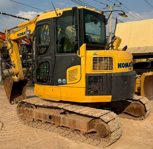 ขายรถขุด KOMATSU PC78US-8 ปี 2014 นำเข้าจากญี่ปุ่น พร้อมใช้ มีVDOการทำงานครับ