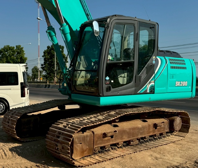 ขายรถขุด KOBELCO SK200 MARK 9 ปี 2015 นำเข้าจากญี่ปุ่น พร้อมใช้ มีVDOการทำงานครับ