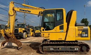 ขายรถขุด KOMATSU PC120-8 หัวคีบ นำเข้าจากญี่ปุ่น พร้อมใช้ มีVDOการทำงานครับ ขายรถขุด KOMATSU PC120-8 หัวคีบ นำเข้าจากญี่ปุ่น พร้อมใช้ มีVDOการทำงานครับ