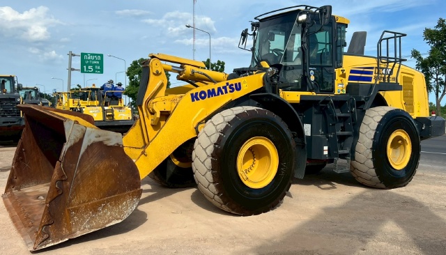 ขายรถตักล้อยาง KOMATSU WA470-10 ปี 2021 นำเข้าจากญี่ปุ่น พร้อมใช้ มีVDOการทำงานครับ