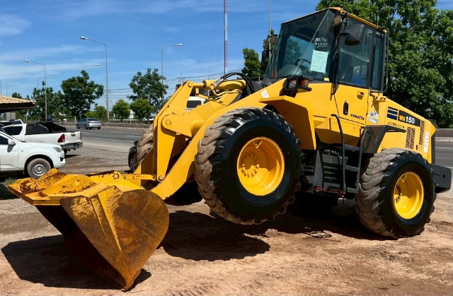 ขายรถตักล้อยาง KOMATSU WA150-5 พร้อมใช้ มีVDOการทำงานครับ