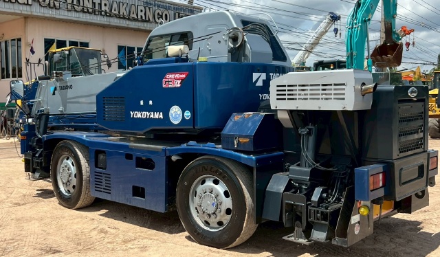 ขายรถเครน TADANO GR120N-2 (ขนาด 12 ตัน) ปี 2010 นำเข้าจากญี่ปุ่น พร้อมใช้ มีVDOการทำงานครับ