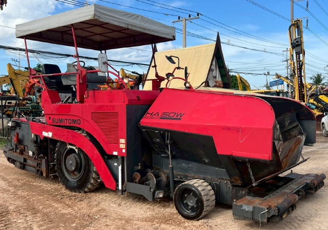 ขายรถปูยาง SUMITOMO HA60W-7 (ขนาด 6 เมตร) ปี 2011 นำเข้าจากญี่ปุ่น พร้อมใช้ มีVDOการทำงานครับ