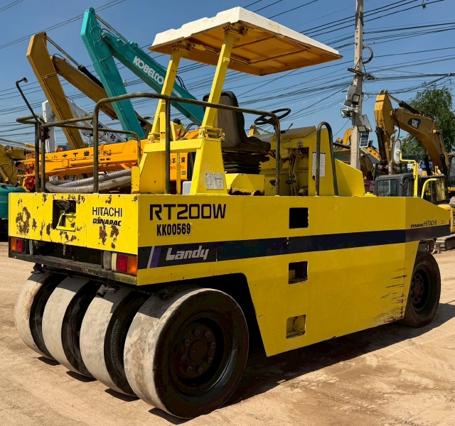 ขายรถบด HITACHI RT200W-C นำเข้าจากญี่ปุ่น พร้อมใช้ มีVDOการทำงานครับ