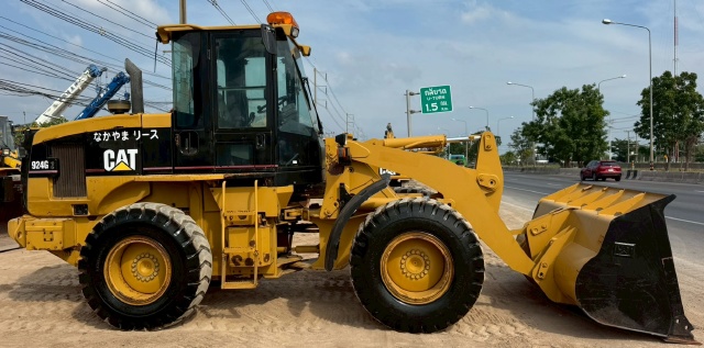 ขายรถตักล้อยาง CAT 924G แขนยาวพิเศษ นำเข้าจากญี่ปุ่น พร้อมใช้ มีVDOการทำงานครับ