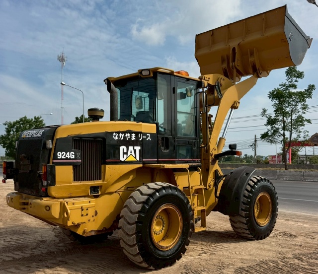 ขายรถตักล้อยาง CAT 924G แขนยาวพิเศษ นำเข้าจากญี่ปุ่น พร้อมใช้ มีVDOการทำงานครับ