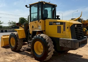 ขายรถตักล้อยาง KOMATSU WA150-5 นำเข้าจากญี่ปุ่น พร้อมใช้ มีVDOการทำงานครับ