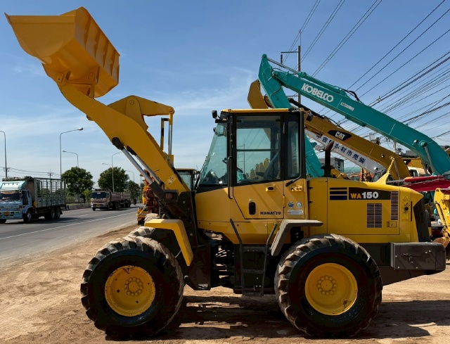 ขายรถตักล้อยาง KOMATSU WA150-5 นำเข้าจากญี่ปุ่น พร้อมใช้ มีVDOการทำงานครับ