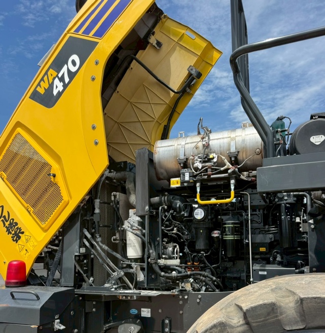 ขายรถตักล้อยาง KOMATSU WA470-10 ปี 2022 นำเข้าจากญี่ปุ่น พร้อมใช้ มีVDOการทำงานครับ