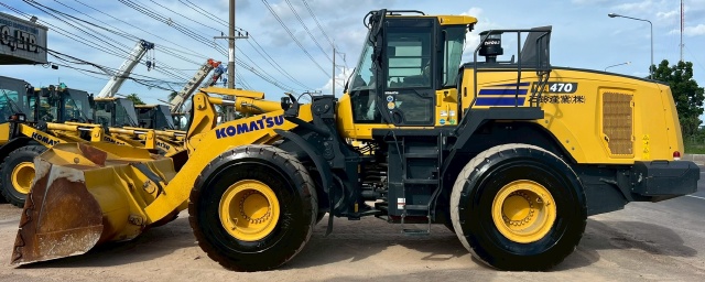 ขายรถตักล้อยาง KOMATSU WA470-10 ปี 2021 นำเข้าจากญี่ปุ่น พร้อมใช้ มีVDOการทำงานครับ ขายรถตักล้อยาง KOMATSU WA470-10 ปี 2021 นำเข้าจากญี่ปุ่น พร้อมใช้ มีVDOการทำงานครับ