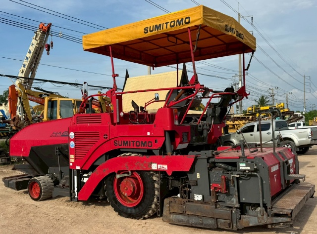 ขายรถปูยาง SUMITOMO HA60W-7 (ขนาด 6 เมตร) ปี 2010 พร้อมใช้ มีVDOการทำงานครับ ขายรถปูยาง SUMITOMO HA60W-7 (ขนาด 6 เมตร) ปี 2010 พร้อมใช้ มีVDOการทำงานครับ