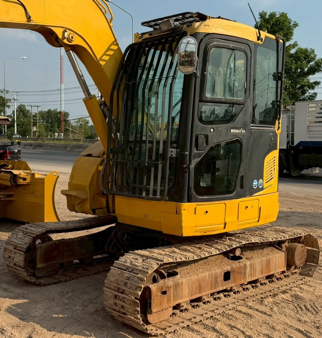 ขายรถขุด KOMATSU PC78US-8 ปี 2014 นำเข้าจากญี่ปุ่น พร้อมใช้ มีVDOการทำงานครับ