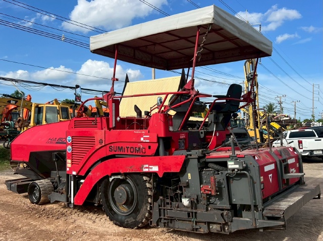 ขายรถปูยาง SUMITOMO HA60W-7 (ขนาด 6 เมตร) ปี 2011 นำเข้าจากญี่ปุ่น พร้อมใช้ มีVDOการทำงานครับ