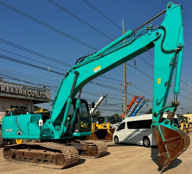 ขายรถขุด KOBELCO SK200 MARK 9 ปี 2015 นำเข้าจากญี่ปุ่น พร้อมใช้ มีVDOการทำงานครับ
