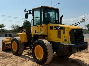 ขายรถตักล้อยาง KOMATSU WA150-6 ปี 2012 นำเข้าจากญี่ปุ่น พร้อมใช้ มีVDOการทำงานครับ