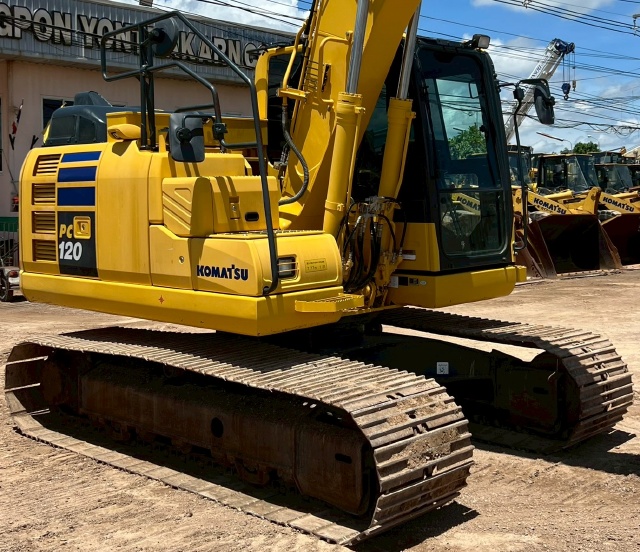 ขายรถขุด KOMATSU PC120-11 ปี 2018 นำเข้าจากญี่ปุ่น พร้อมใช้ มีVDOการทำงานครับ