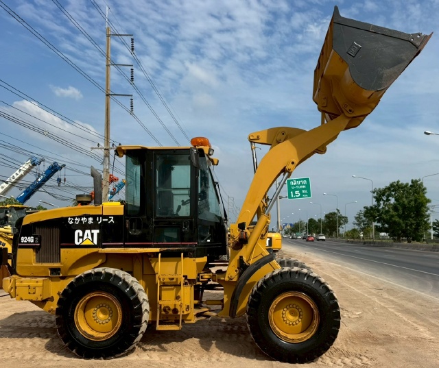 ขายรถตักล้อยาง CAT 924G แขนยาวพิเศษ นำเข้าจากญี่ปุ่น พร้อมใช้ มีVDOการทำงานครับ
