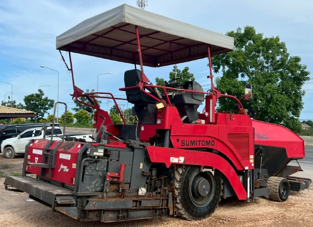 ขายรถปูยาง SUMITOMO HA60W-7 (ขนาด 6 เมตร) ปี 2011 นำเข้าจากญี่ปุ่น พร้อมใช้ มีVDOการทำงานครับ