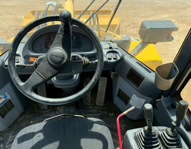 ขายรถตักล้อยาง KOMATSU WA150-5 นำเข้าจากญี่ปุ่น พร้อมใช้ มีVDOการทำงานครับ