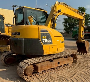 ขายรถขุด KOMATSU PC78US-8 ปี 2014 นำเข้าจากญี่ปุ่น พร้อมใช้ มีVDOการทำงานครับ