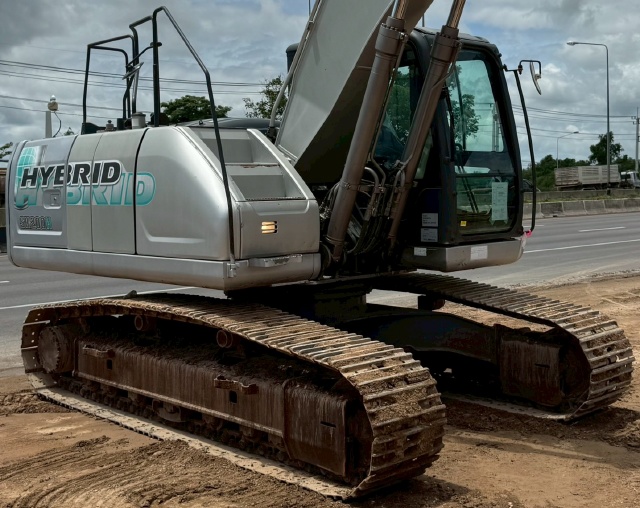 ขายรถขุด KOBELCO SK200 MARK 9 ปี 2013 นำเข้าจากญี่ปุ่น พร้อมใช้ มีVDOการทำงานครับ