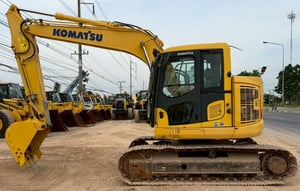 ขายรถขุด KOMATSU PC138US-10 ปี 2014 นำเข้าจากญี่ปุ่น พร้อมใช้ มีVDOการทำงานครับ