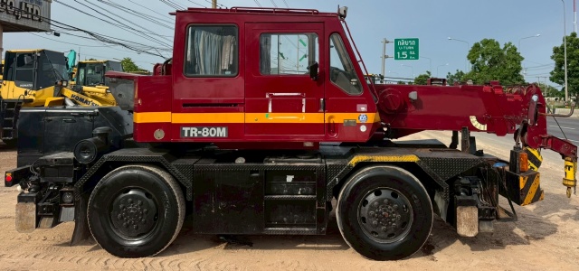 ขายรถเครน TADANO TR80M-1 (ขนาด 8 ตัน) ปี 1994 นำเข้าจากญี่ปุ่น พร้อมใช้ มีVDOการทำงานครับ