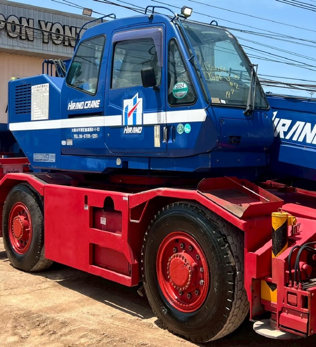 ขายรถเครน TADANO GR160N-1 (ขนาด 16 ตัน) ปี 2008 นำเข้าจากญี่ปุ่น พร้อมใช้ มีVDOการทำงานครับ