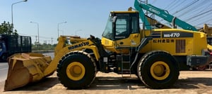ขายรถตักล้อยาง KOMATSU WA470-7 ปี 2013 นำเข้าจากญี่ปุ่น พร้อมใช้ มีVDOการทำงานครับ