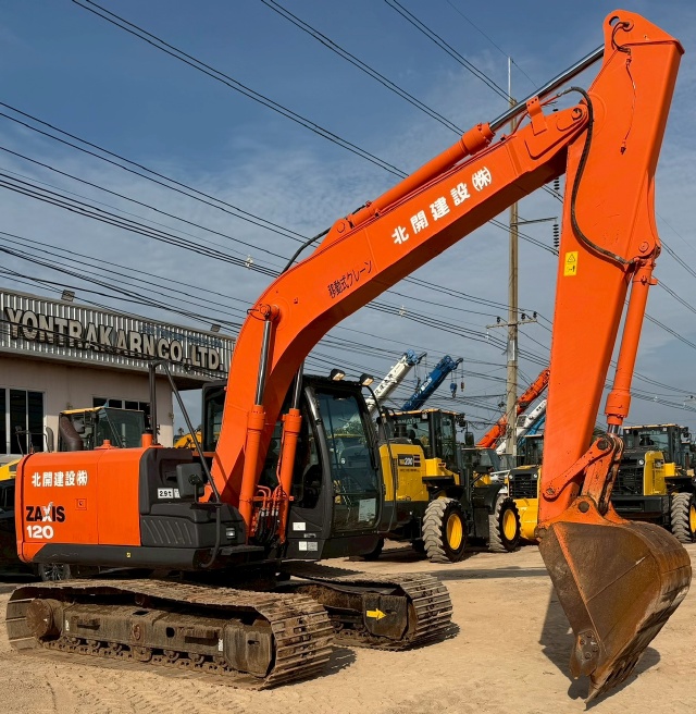 ขายรถขุด HITACHI ZX120-5B ปี 2016 อาร์มพิเศษ นำเข้าจากญี่ปุ่น พร้อมใช้ มีVDOการทำงานครับ ขายรถขุด HITACHI ZX120-5B ปี 2016 อาร์มพิเศษ นำเข้าจากญี่ปุ่น พร้อมใช้ มีVDOการทำงานครับ
