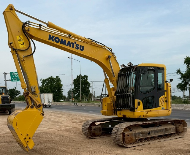 ขายรถขุด KOMATSU PC138US-10 ปี 2014 นำเข้าจากญี่ปุ่น พร้อมใช้ มีVDOการทำงานครับ