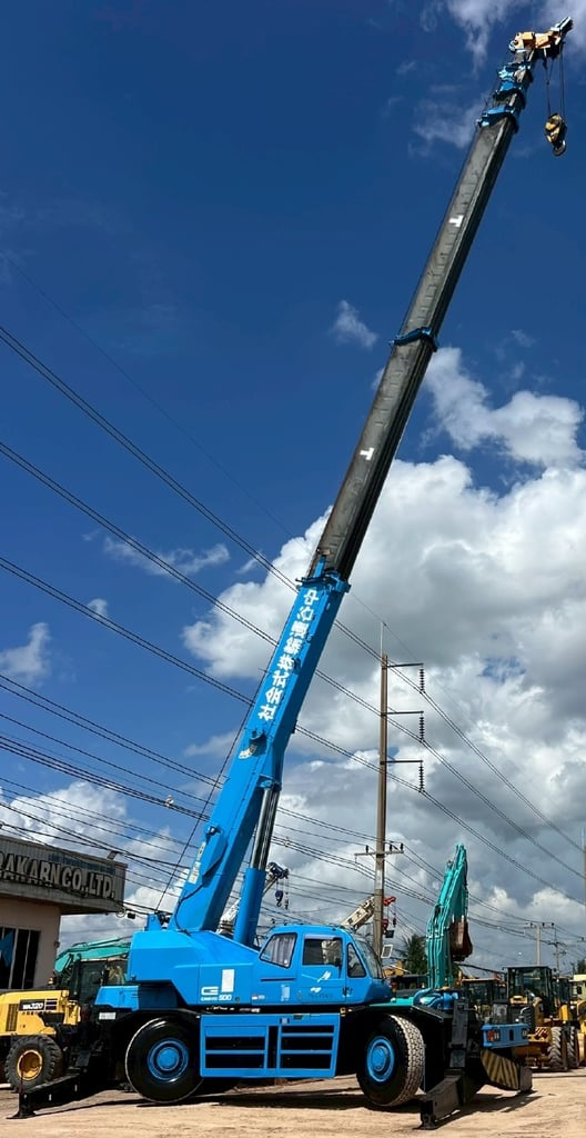 ขายรถเครน TADANO TR500M-3 (ขนาด 50 ตัน) ปี 1999 นำเข้าจากญี่ปุ่น พร้อมใช้ มีVDOการทำงานครับ