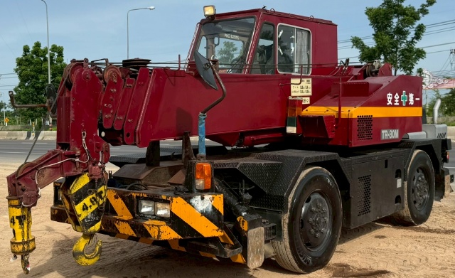 ขายรถเครน TADANO TR80M-1 (ขนาด 8 ตัน) ปี 1994 นำเข้าจากญี่ปุ่น พร้อมใช้ มีVDOการทำงานครับ