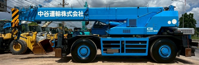 ขายรถเครน TADANO TR500M-3 (ขนาด 50 ตัน) ปี 1999 นำเข้าจากญี่ปุ่น พร้อมใช้ มีVDOการทำงานครับ
