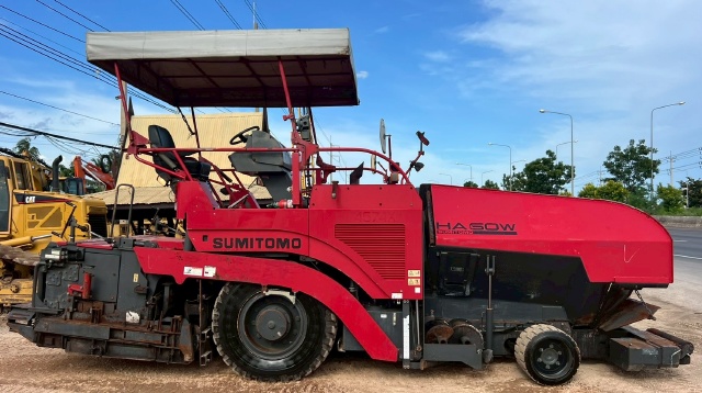 ขายรถปูยาง SUMITOMO HA60W-7 (ขนาด 6 เมตร) ปี 2011 นำเข้าจากญี่ปุ่น พร้อมใช้ มีVDOการทำงานครับ