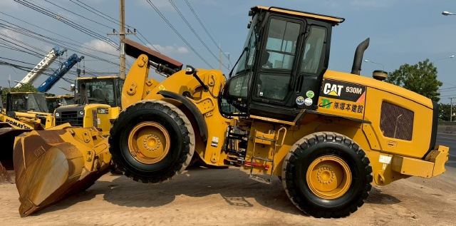 ขายรถตักล้อยาง CAT 930M ปี 2016 นำเข้าจากญี่ปุ่น พร้อมใช้ มีVDOการทำงานครับ ขายรถตักล้อยาง CAT 930M ปี 2016 นำเข้าจากญี่ปุ่น พร้อมใช้ มีVDOการทำงานครับ