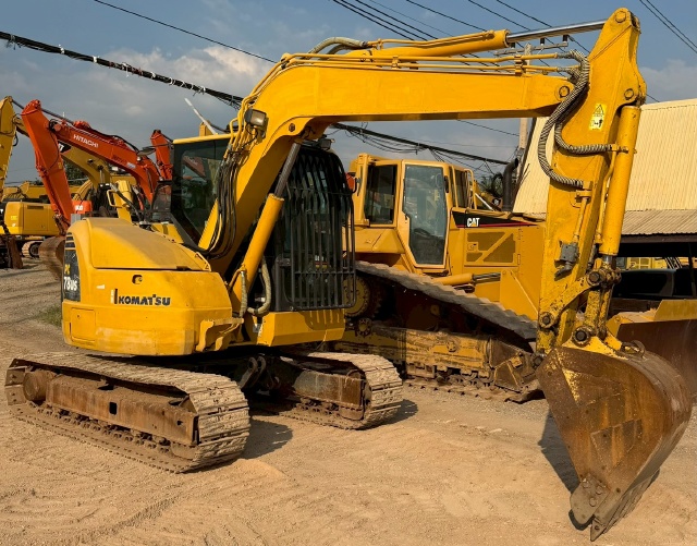 ขายรถขุด KOMATSU PC78US-8 ปี 2014 นำเข้าจากญี่ปุ่น พร้อมใช้ มีVDOการทำงานครับ