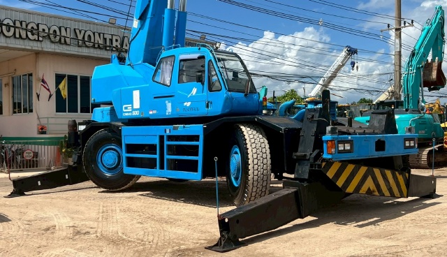 ขายรถเครน TADANO TR500M-3 (ขนาด 50 ตัน) ปี 1999 นำเข้าจากญี่ปุ่น พร้อมใช้ มีVDOการทำงานครับ