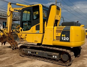 ขายรถขุด KOMATSU PC120-8 หัวคีบ นำเข้าจากญี่ปุ่น พร้อมใช้ มีVDOการทำงานครับ ขายรถขุด KOMATSU PC120-8 หัวคีบ นำเข้าจากญี่ปุ่น พร้อมใช้ มีVDOการทำงานครับ