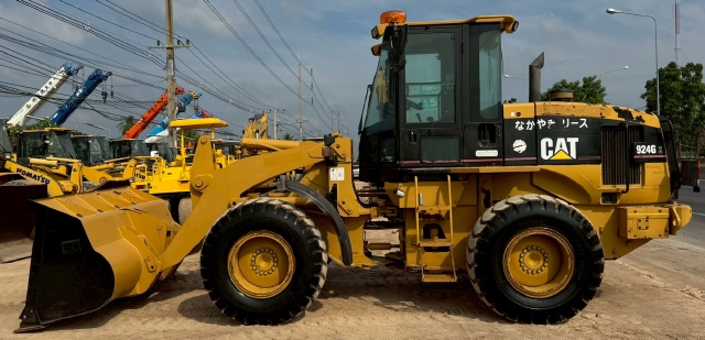 ขายรถตักล้อยาง CAT 924G แขนยาวพิเศษ นำเข้าจากญี่ปุ่น พร้อมใช้ มีVDOการทำงานครับ