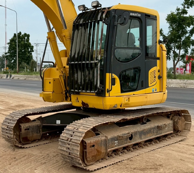 ขายรถขุด KOMATSU PC138US-10 ปี 2014 นำเข้าจากญี่ปุ่น พร้อมใช้ มีVDOการทำงานครับ