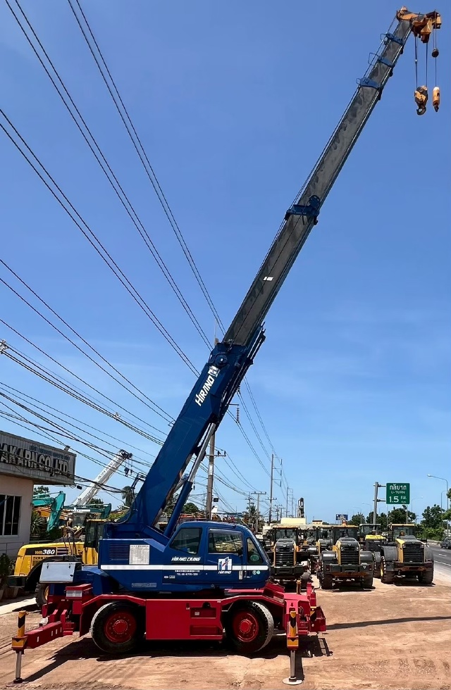 ขายรถเครน TADANO GR160N-1 (ขนาด 16 ตัน) ปี 2008 นำเข้าจากญี่ปุ่น พร้อมใช้ มีVDOการทำงานครับ