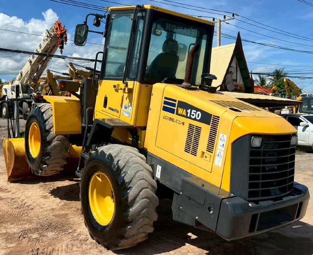 ขายรถตักล้อยาง KOMATSU WA150-5 พร้อมใช้ มีVDOการทำงานครับ