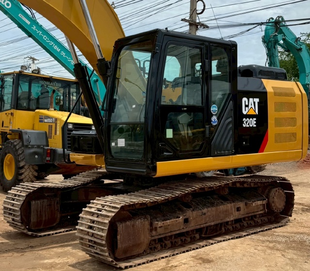 ขายรถขุด CAT 320E ปี 2017 นำเข้าจากญี่ปุ่น พร้อมใช้ มีVDOการทำงานครับ