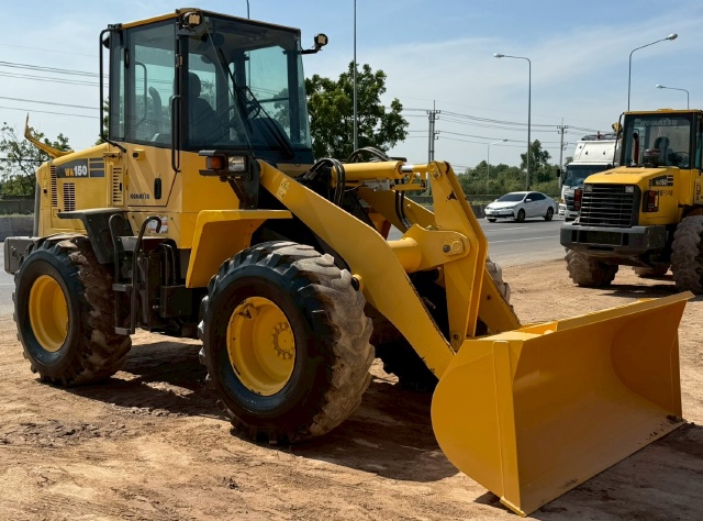 ขายรถตักล้อยาง KOMATSU WA150-5 นำเข้าจากญี่ปุ่น พร้อมใช้ มีVDOการทำงานครับ