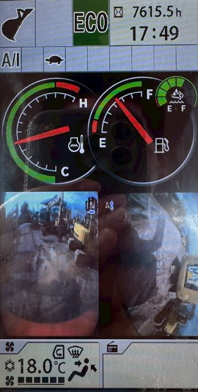 ขายรถขุด HITACHI ZX120-6 ปี 2019 หัวคีบไม้ พร้อมใช้ มีVDOการทำงานครับ