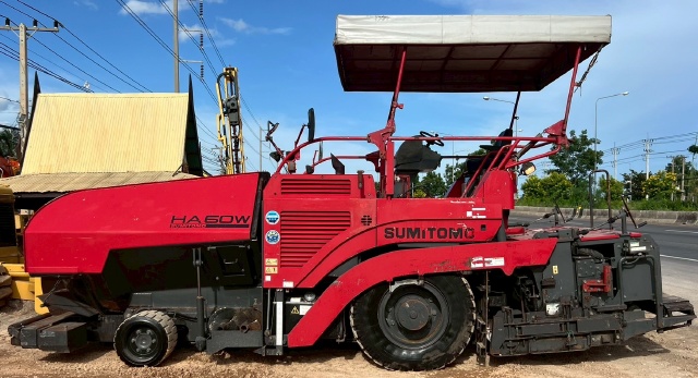 ขายรถปูยาง SUMITOMO HA60W-7 (ขนาด 6 เมตร) ปี 2011 นำเข้าจากญี่ปุ่น พร้อมใช้ มีVDOการทำงานครับ