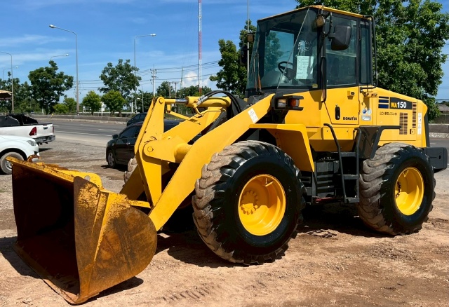 ขายรถตักล้อยาง KOMATSU WA150-5 พร้อมใช้ มีVDOการทำงานครับ