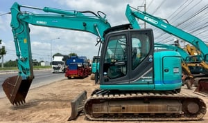 ขายรถขุด KOBELCO SK135SR-3 ปี 2017 นำเข้าจากญี่ปุ่น พร้อมใช้ มีVDOการทำงานครับ