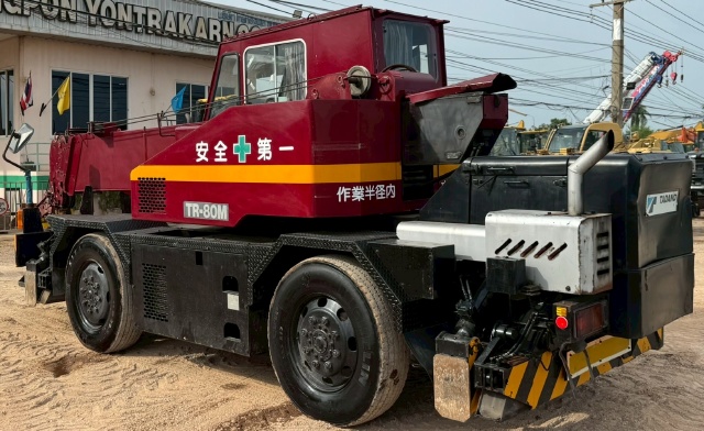 ขายรถเครน TADANO TR80M-1 (ขนาด 8 ตัน) ปี 1994 นำเข้าจากญี่ปุ่น พร้อมใช้ มีVDOการทำงานครับ